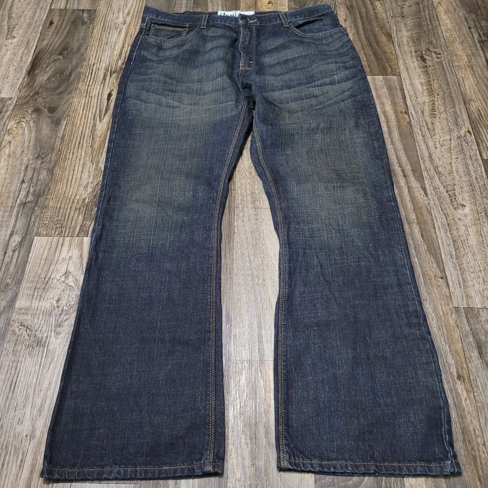 Denizen From Levi's 233 Low Boot Jeans Men's 38x32 Blue Bootcut Denim Western